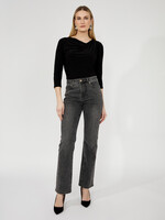 Frank Lyman Side Hem Embellished Jean