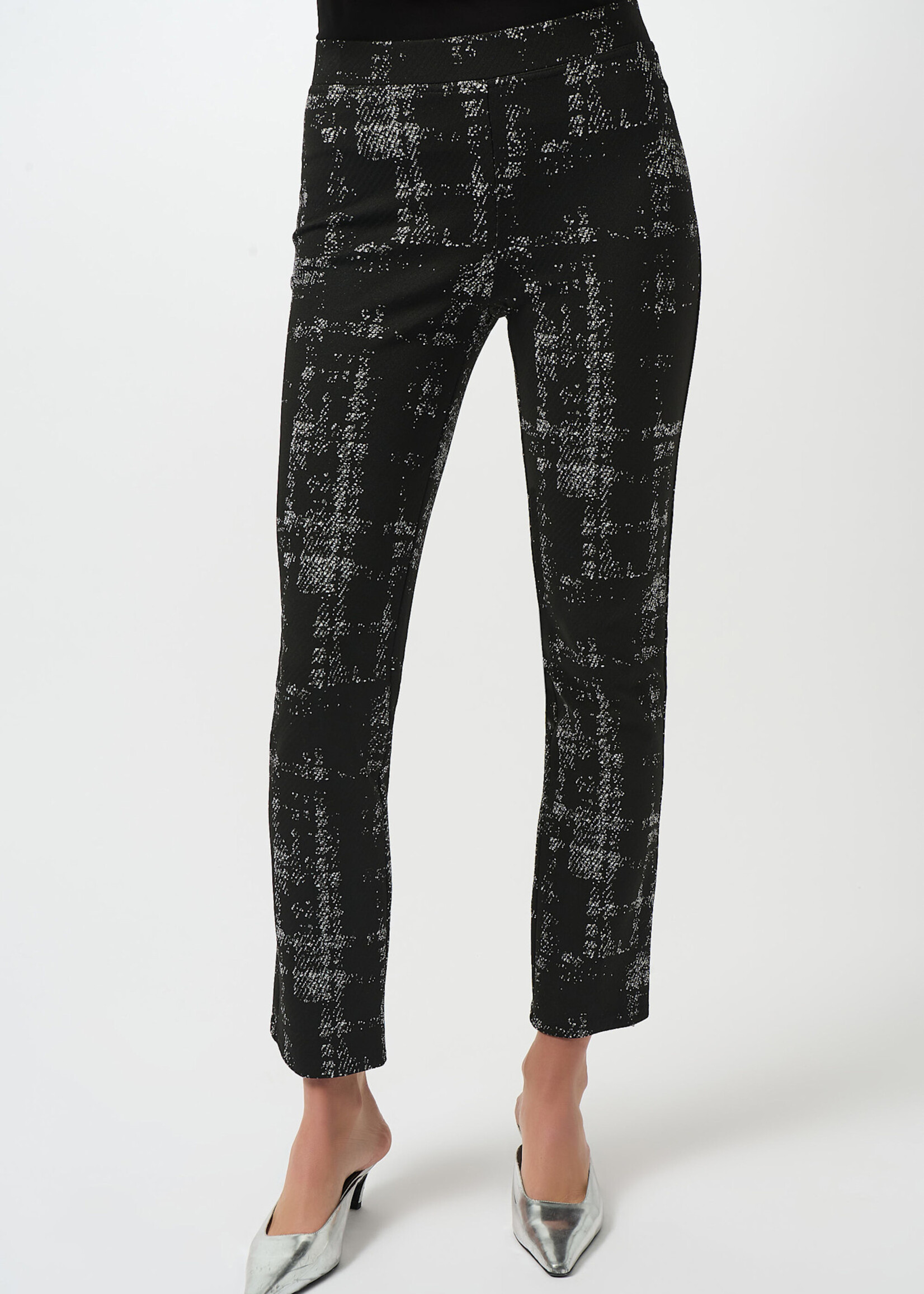 Joseph Ribkoff Plaid Haze Ankle Pant
