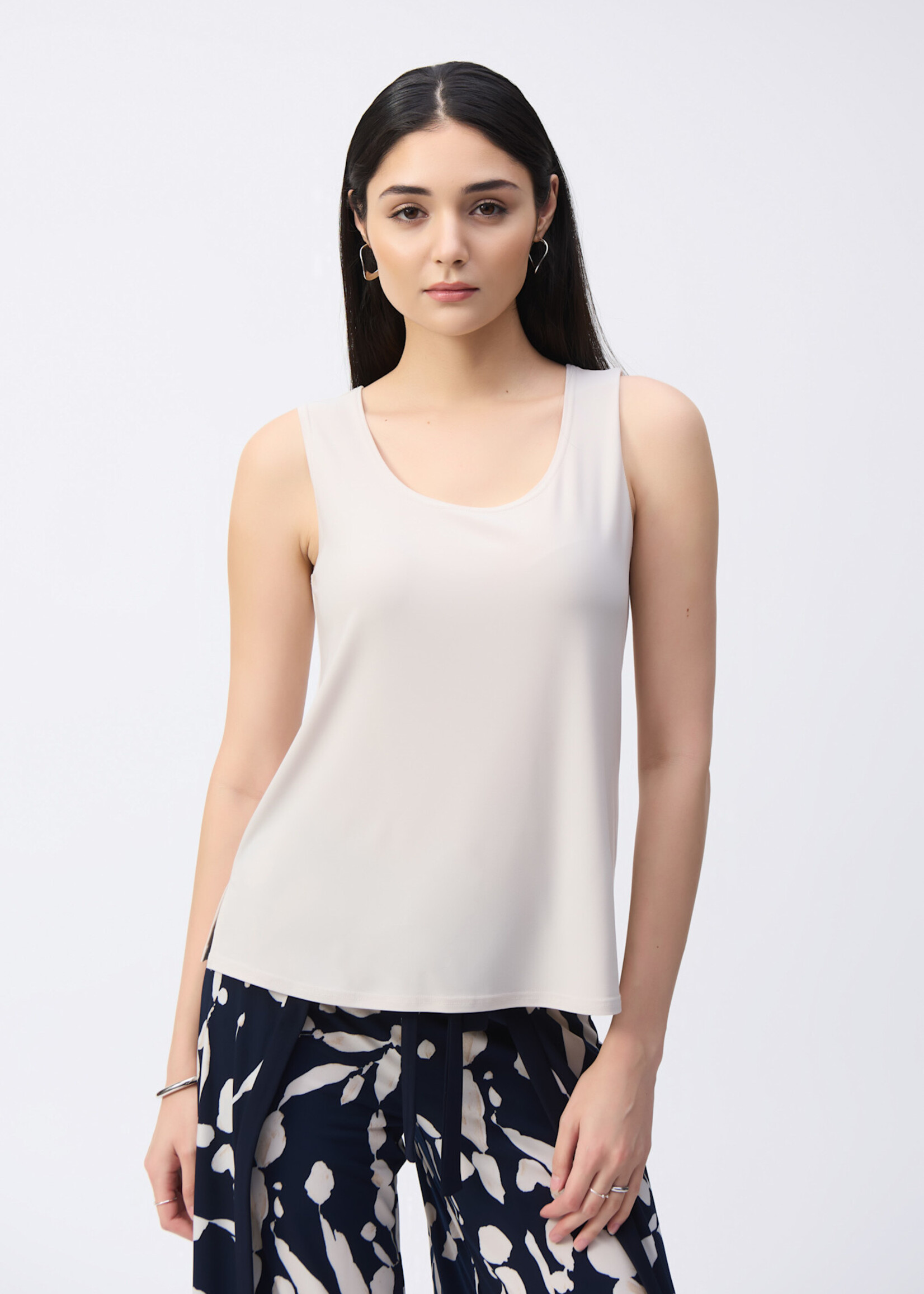 Joseph Ribkoff Silk Knit Scoop Tank