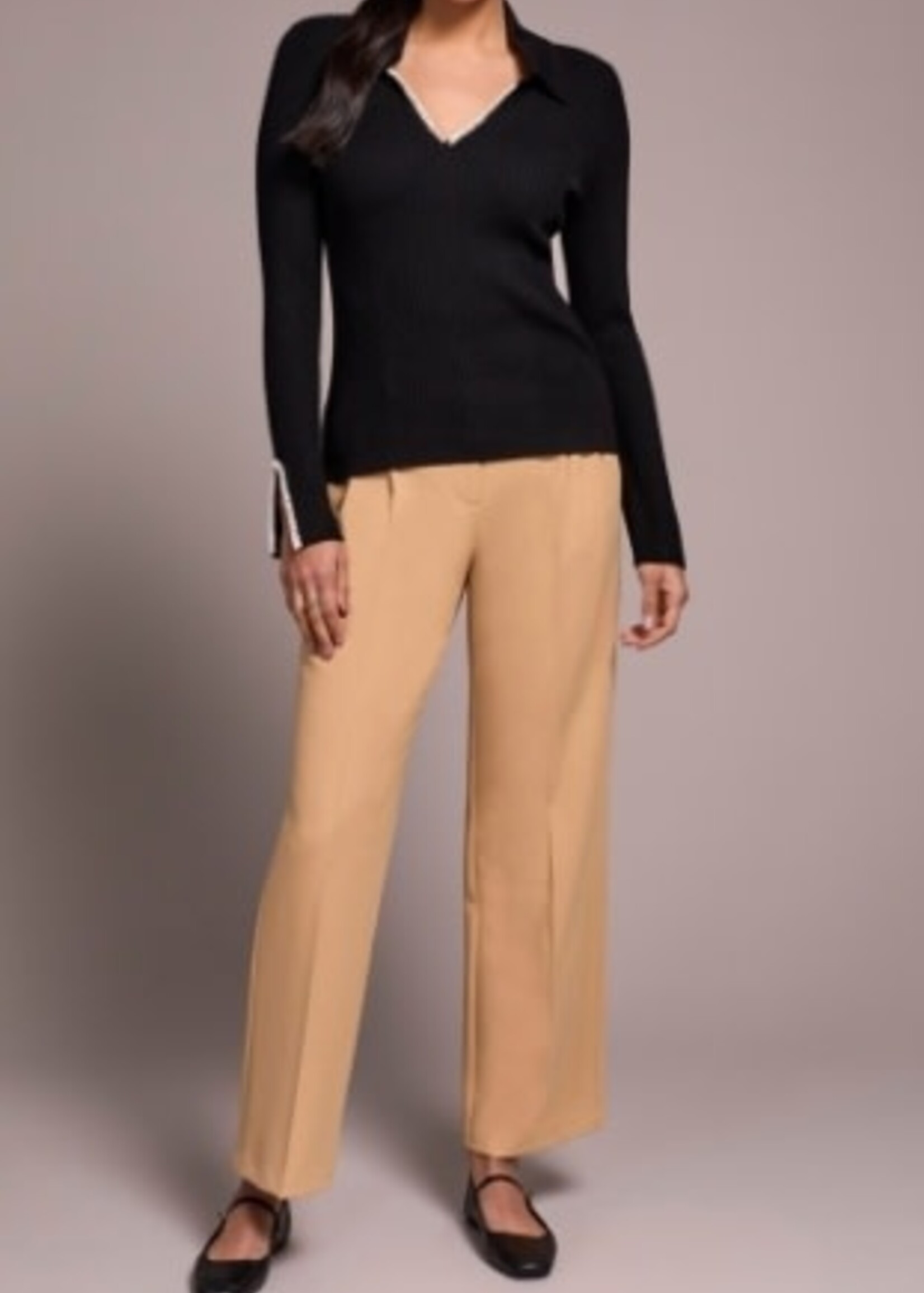 Tribal Collared Blanket Stitch Detail  Top