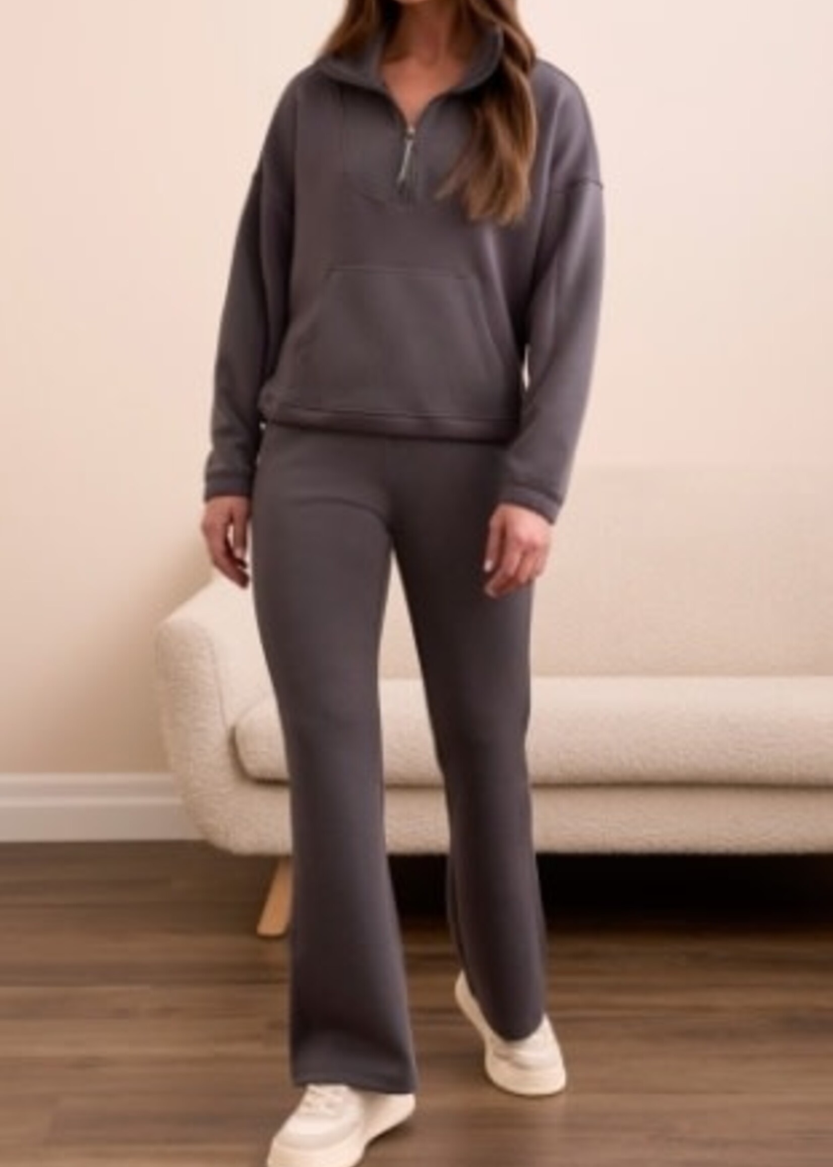 Tribal Half Zip Long Sleeve Sweater