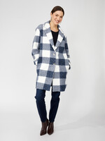 Frank Lyman Plaid Casual Chic Wnter Coat