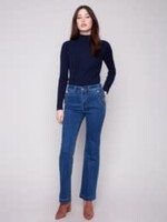 Charlie B Metallic Embroidered Jeans