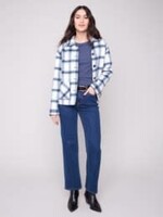 Charlie B Reversible Plaid Jacket