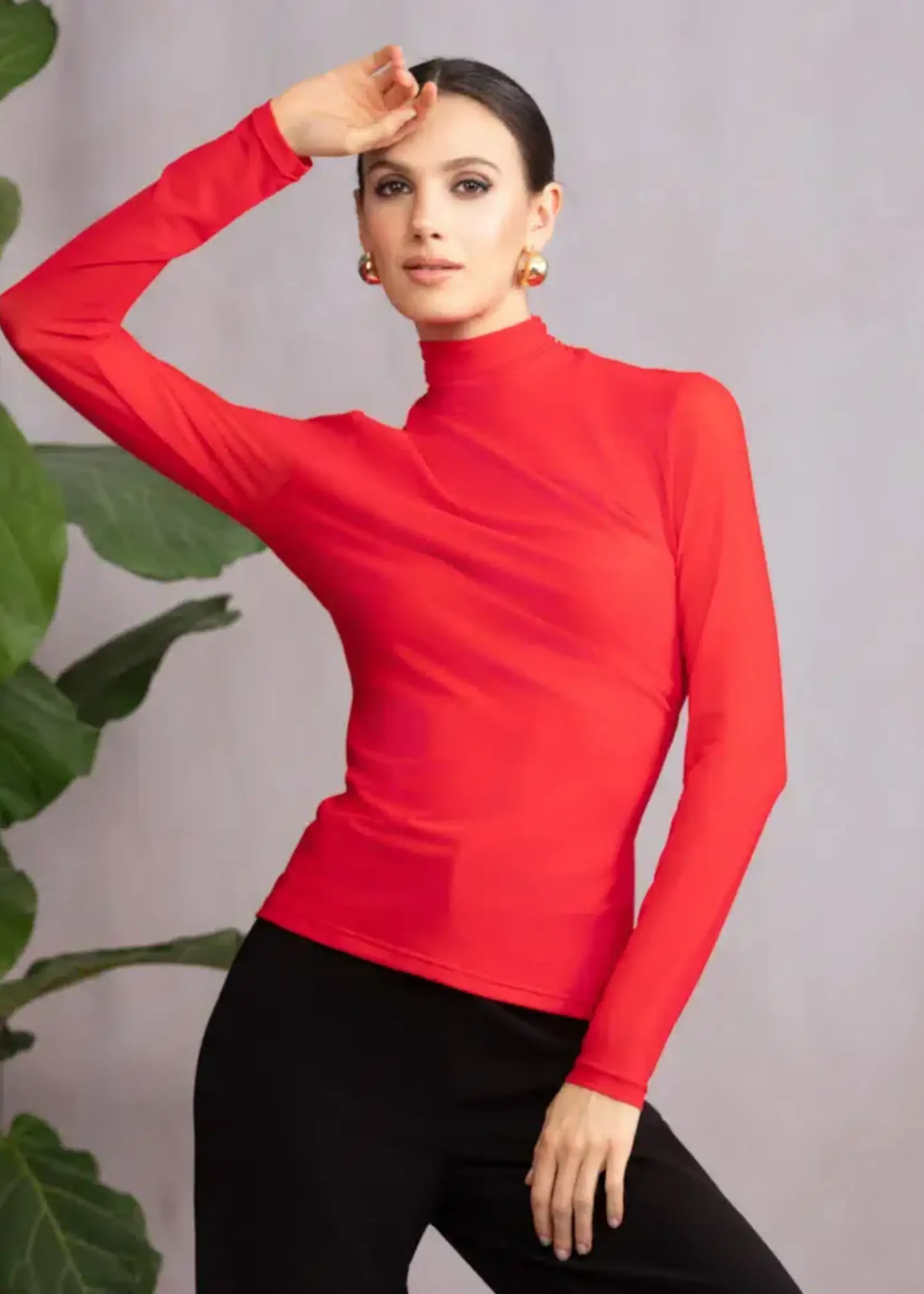 Alison Sheri Turtle Neck Pullover