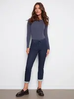 Charlie B Denim Knit Jogger