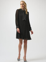 Joseph Ribkoff Mini Pleated A-Line Dress