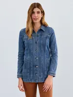 French Dressing Jeans Long Denim Jacket