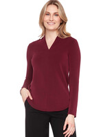 UP Butter Shawl Collar Long Sleeve