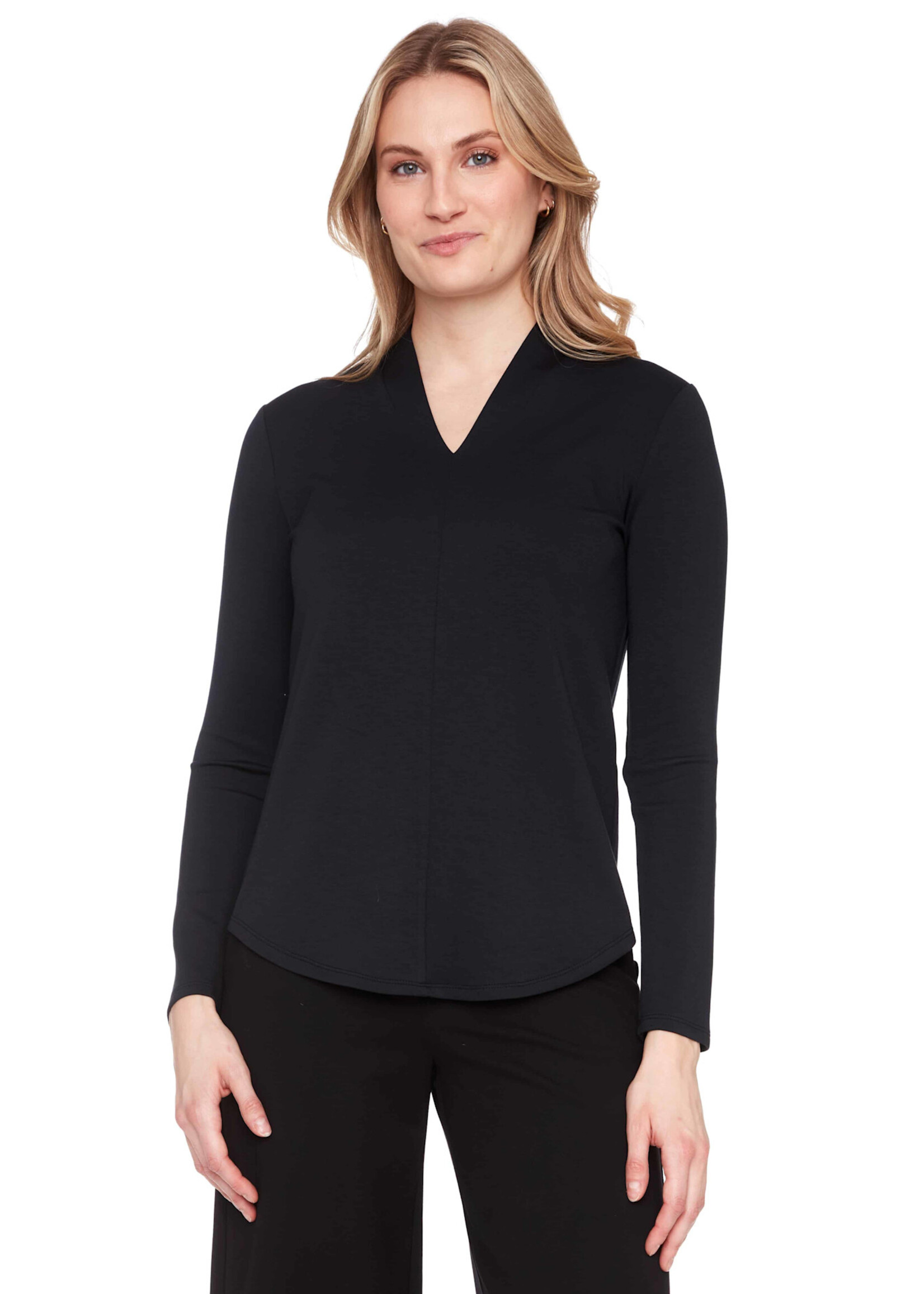 UP Butter Shawl Collar Long Sleeve