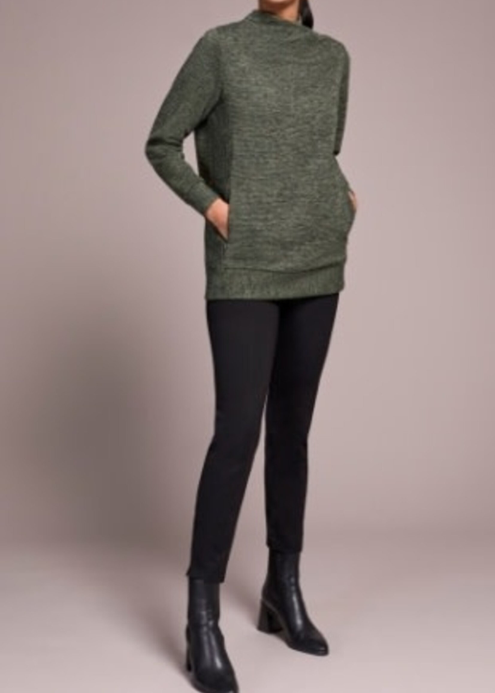 Tribal Invisible Pocket Tunic Sweater