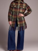 Tribal Fringe Hem Fall Jacket