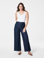 Spanx Everywear Zero Waistband Crop Wide Leg Jeans