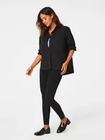 Spanx Perfect Fit Ponte Zip Legging