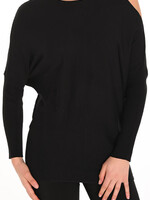 Frank Lyman Jewel Embellished Cut-Out Detail Top
