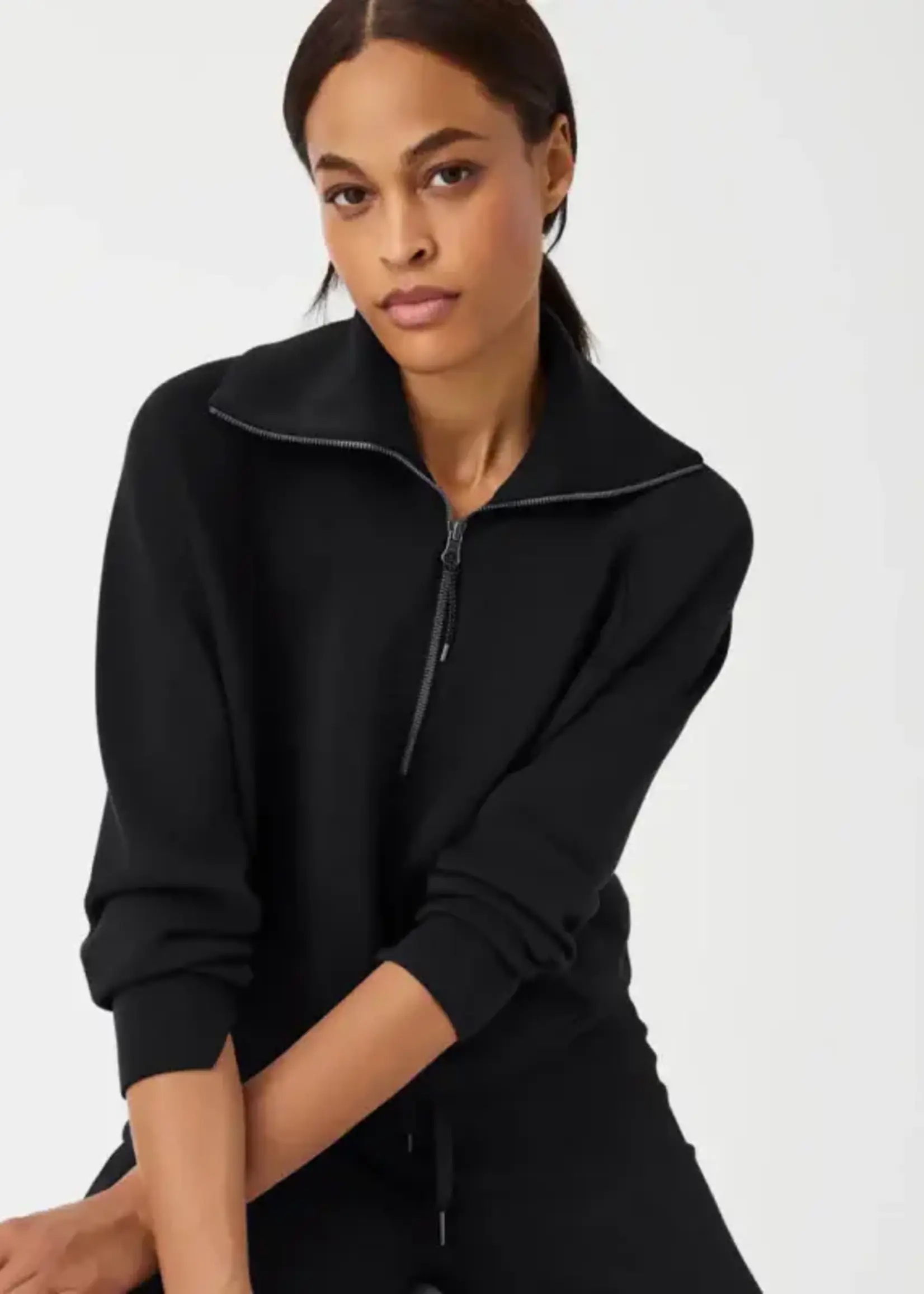 Spanx AirEssentials Brushed Half Zip Tunic