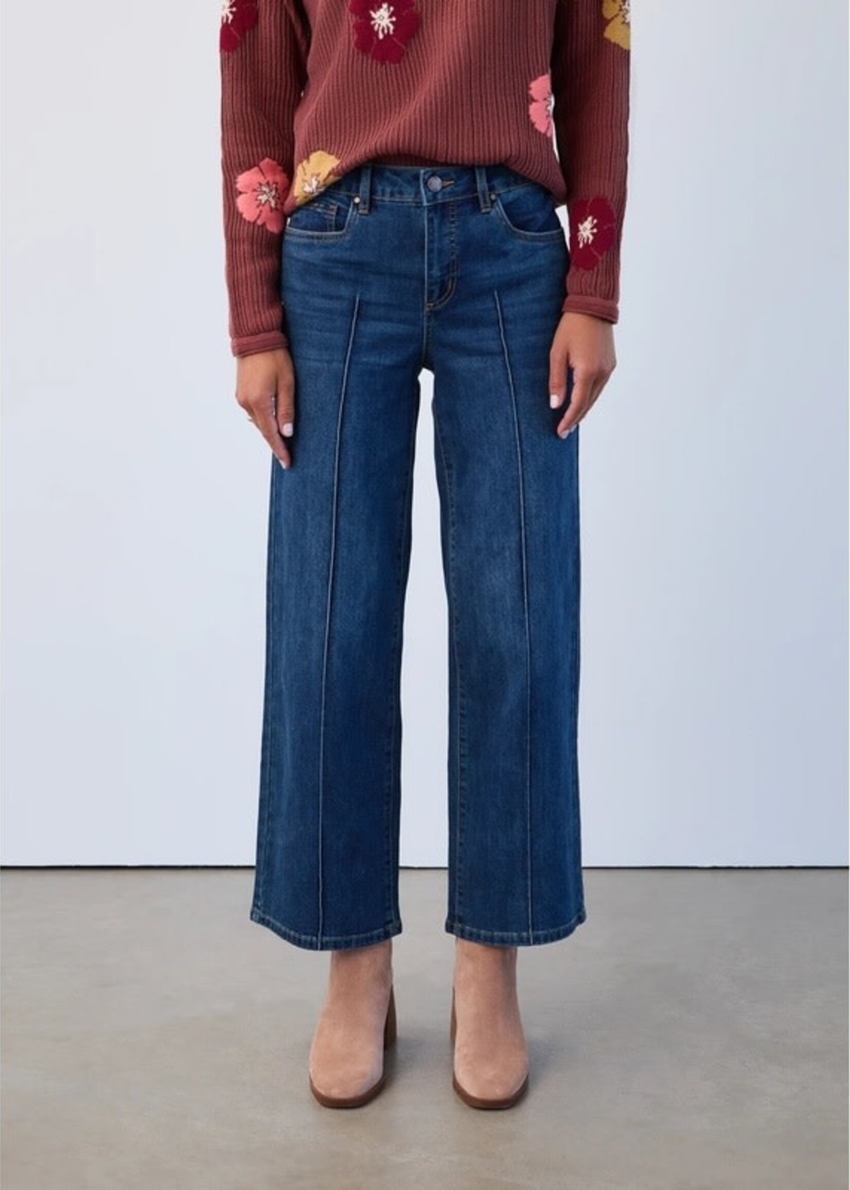 French Dressing Jeans Olivia Wide Ankle Jean