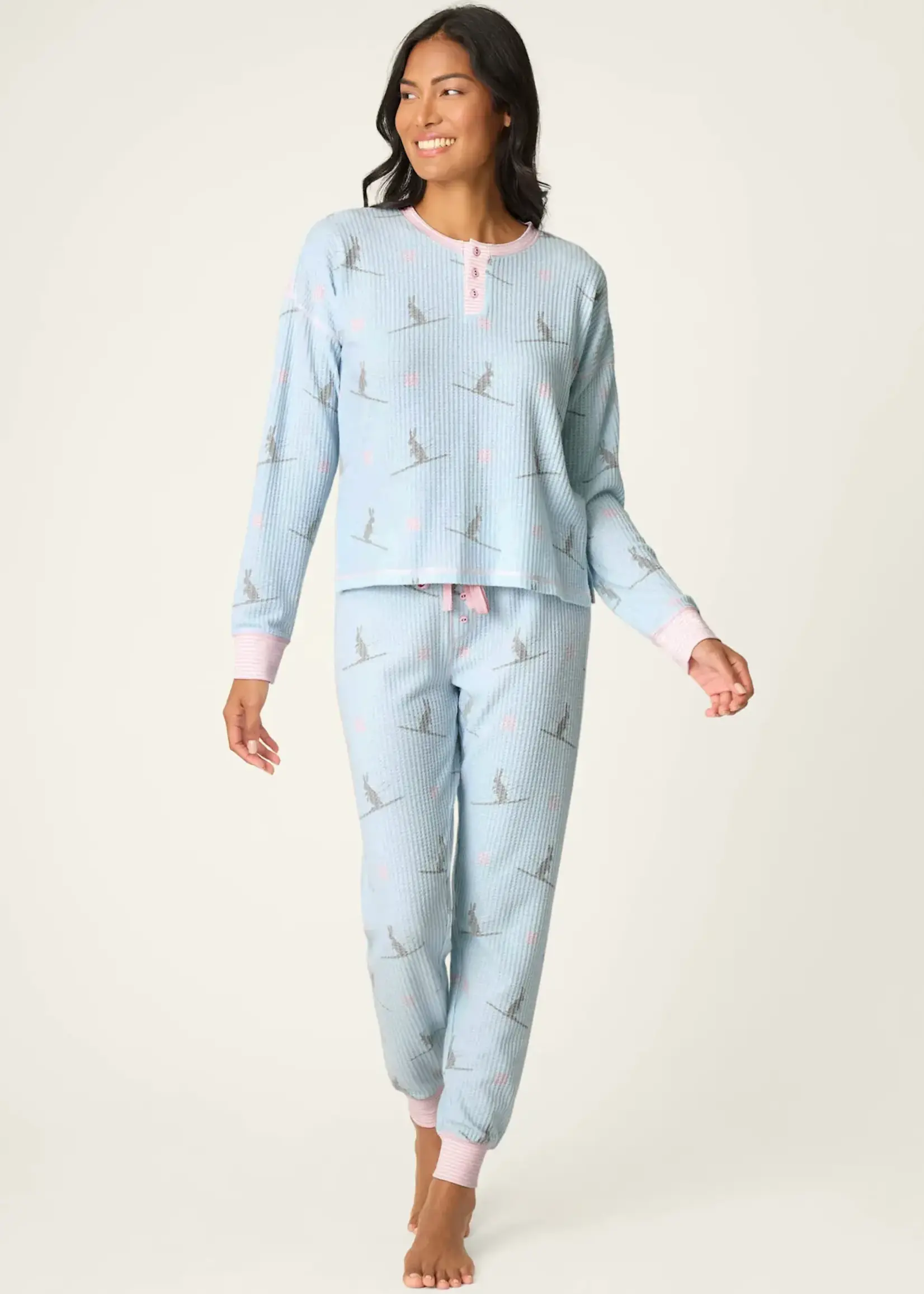 PJ Salvage Brushed Thermal Women P.J Set