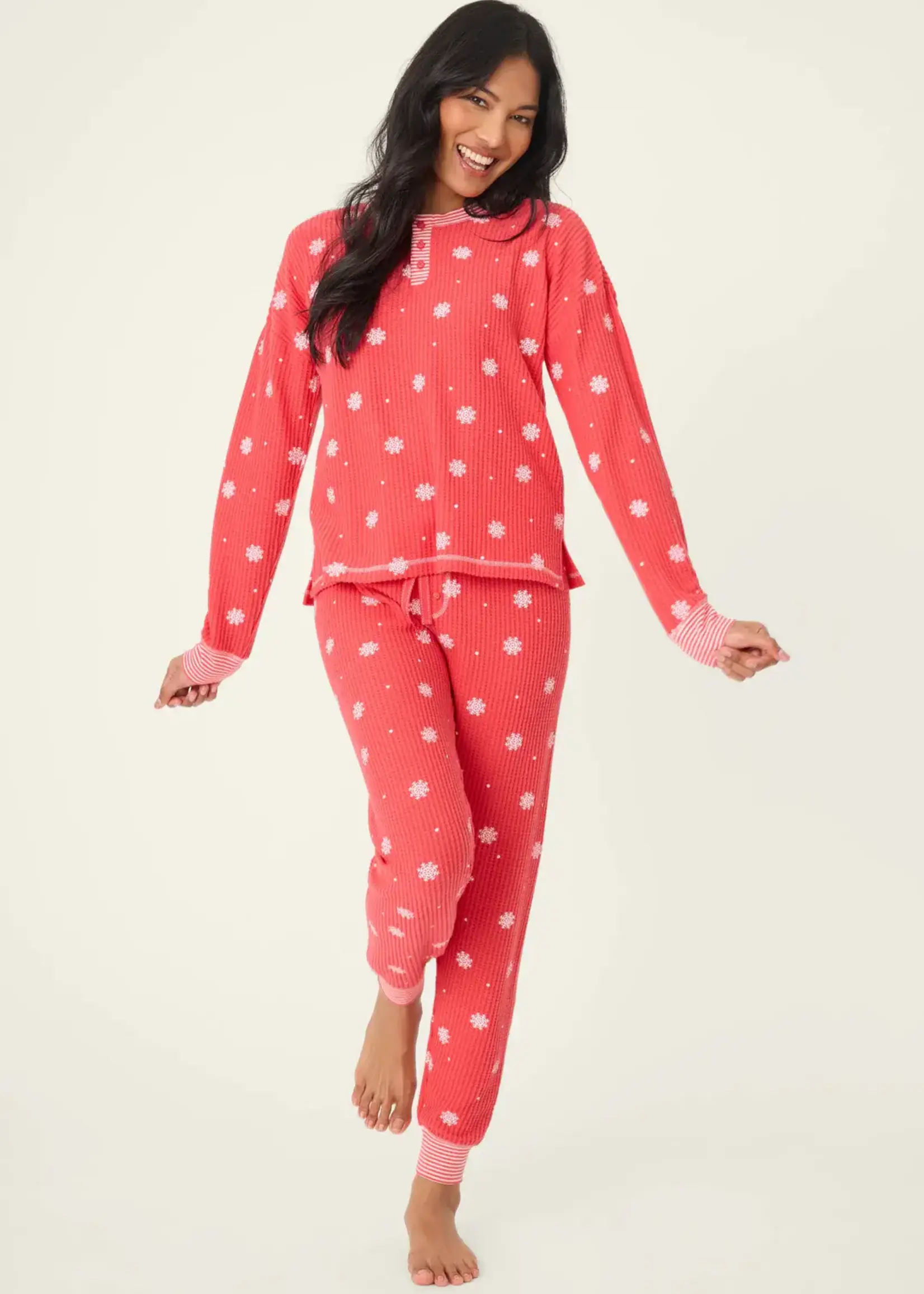 PJ Salvage Brushed Thermal Women P.J Set