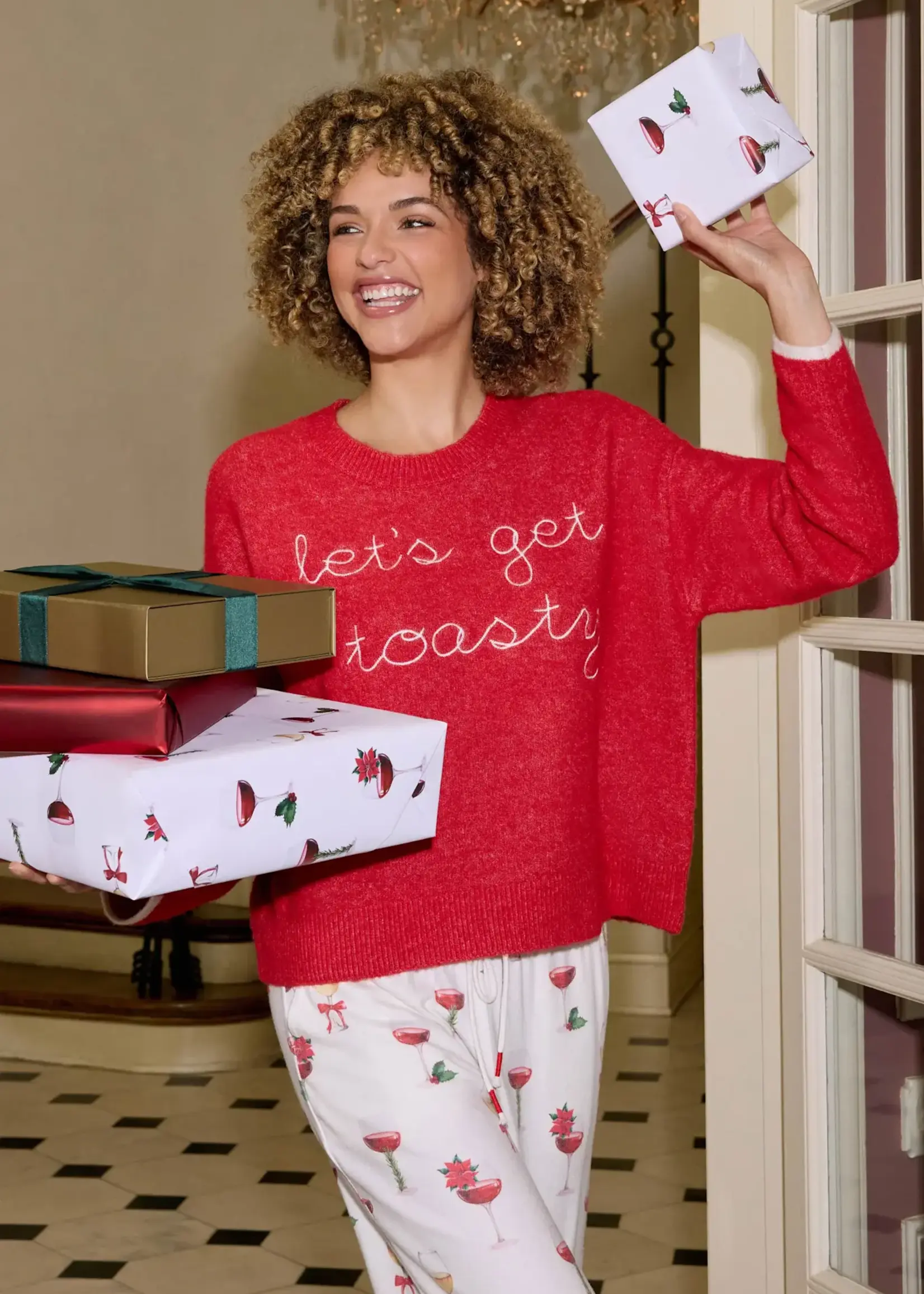 PJ Salvage Snuggle-Worthy Festive Sweater