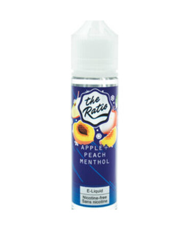 The Ratio The Ratio Apple Peach Menthol 60mL AB The Ratio The Ratio Apple Peach Menthol 60mL AB