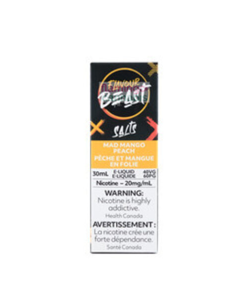 Flavour Beast Salts Mad Mango Peach 30mL