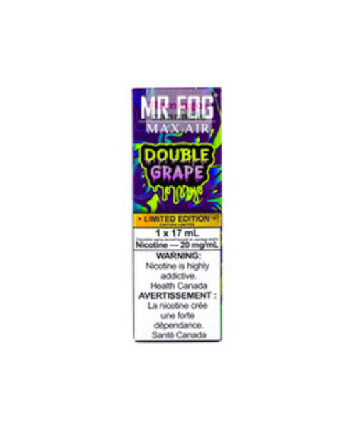 Mr Fog Air MAX 8500 Puff Rechargeable Disposable Vape Double Grape