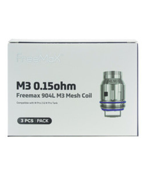 FreeMax M Pro 904L Replacement Coils (Pack of 3)