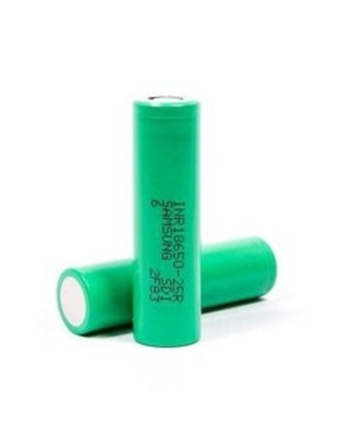 18650 Battery Samsung 25R 2500mAh (Green)