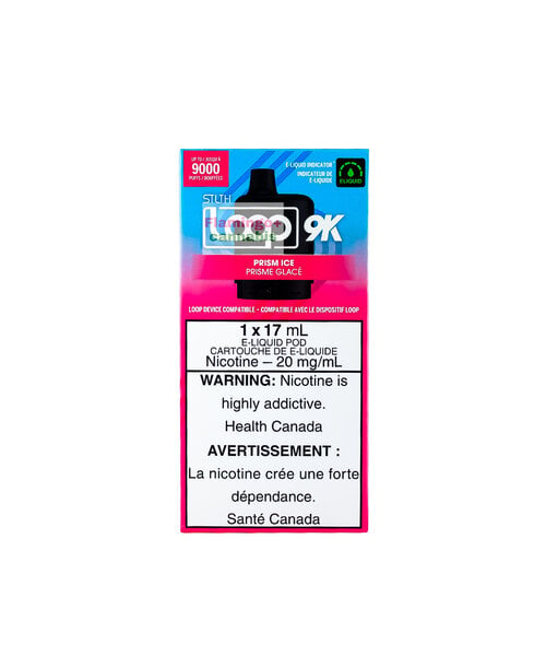 LOOP STLTH Pre-Filled Pod 9k Puff 17mL Prism Ice 20mg