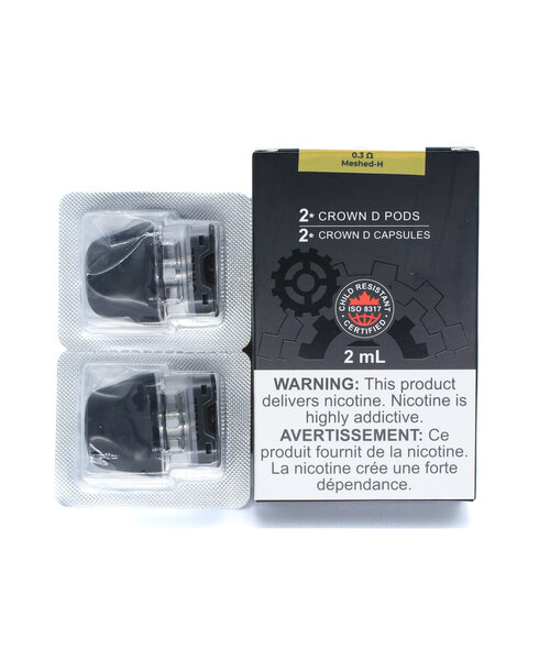 Uwell Crown D Replacement Pod (2 Pack) [CRC]