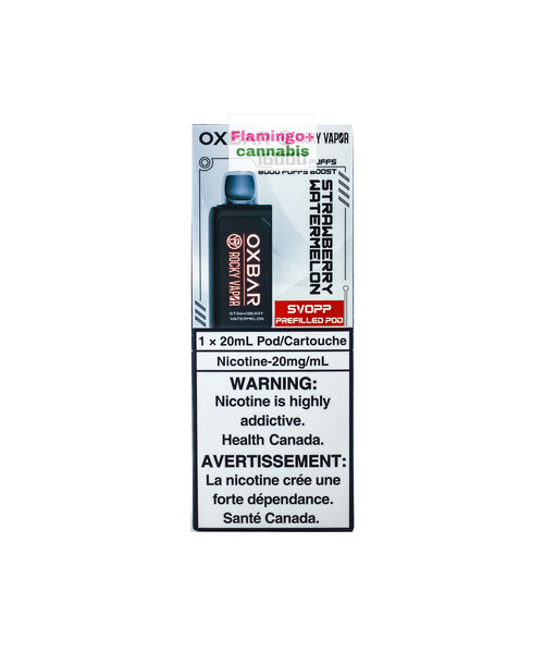 OXBAR SVOPP Pre-Filled Pod 16k Puff 20mL Strawberry Watermelon 20mg