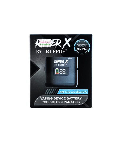 RufPuf Ripper X ULTRA Battery (10W-20W) 1000mAh Metallic Black