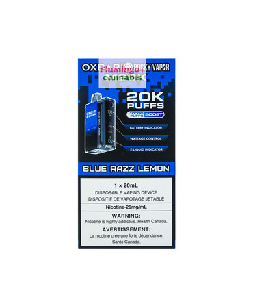 OXBAR Oxbar M20k Puff Rechargeable Disposable Vape 20mg Blue Razz Lemon AB OXBAR Oxbar M20k Puff Rechargeable Disposable Vape 20mg Blue Razz Lemon AB