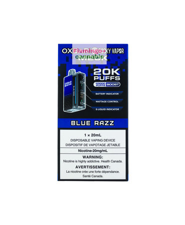 OXBAR Oxbar M20k Puff Rechargeable Disposable Vape 20mg Blue Razz AB