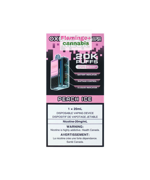Oxbar M20k Puff Rechargeable Disposable Vape 20mg Peach Ice AB