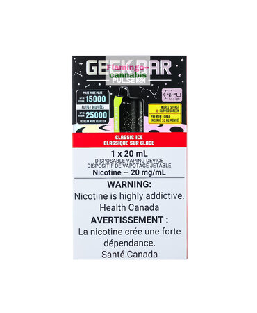 geek bar Geek Bar Pulse X 25k Puff Rechargeable Disposable 20mg Classic Ice AB geek bar Geek Bar Pulse X 25k Puff Rechargeable Disposable 20mg Classic Ice AB