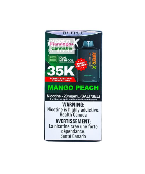 RufPuf Ripper-X Pre-Filled Pod 35k/50k Mango Peach AB
