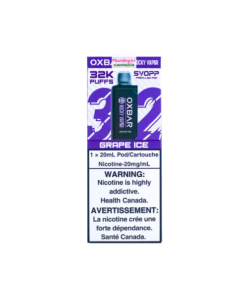 OXBAR SVOPP Pre-Filled Pod 32k Puff 20mL Grape Ice AB