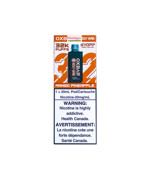 OXBAR SVOPP Pre-Filled Pod 32k Puff 20mL Mango Pineapple AB