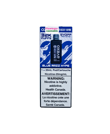 OXBAR OXBAR SVOPP Pre-Filled Pod 32k Puff 20mL Blue Razz Hype AB OXBAR OXBAR SVOPP Pre-Filled Pod 32k Puff 20mL Blue Razz Hype AB