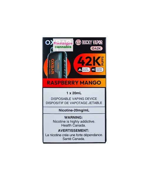 OXBAR G42K Rechargeable Disposable Raspberry Mango AB