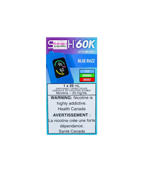 STLTH 60k Puff Rechargeable Disposable Blue Razz AB