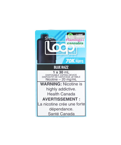 STLTH LOOP MAX 70k Pre-Filled Pod Blue Razz