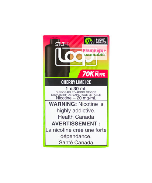 STLTH LOOP MAX 70k Pre-Filled Pod Cherry Lime Ice