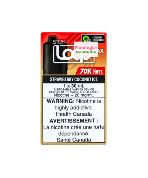 STLTH LOOP MAX 70k Pre-Filled Pod Strawberry Coconut Ice