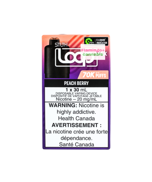 STLTH LOOP MAX 70k Pre-Filled Pod Peach Berry