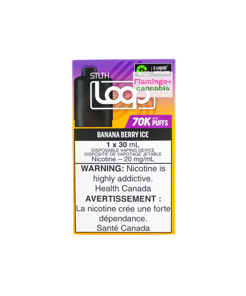 STLTH LOOP MAX 70k Pre-Filled Pod Banana Berry Ice