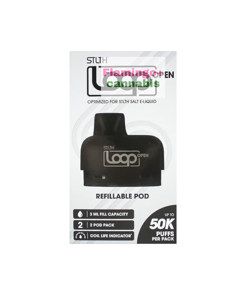 STLTH LOOP2/3 REFILLABLE POD 3mL