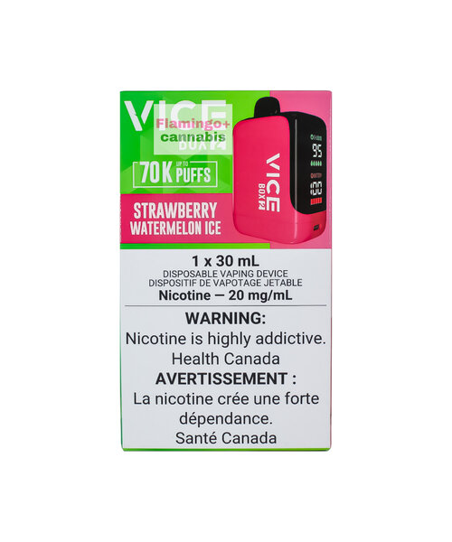 Vice Box 2 Rechargeable Disposable 20mg 70k Puff AB Strawberry Watermelon Ice